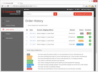 E-Commerce B2B - Order History