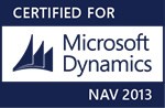 Certified for Microsoft Dynamics Logo